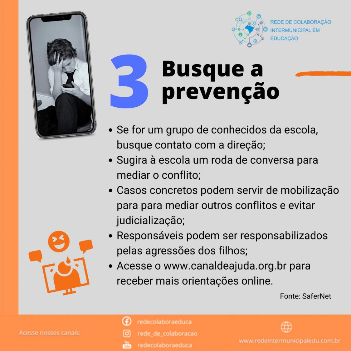Rede de Colaboração se mobilização contra o bullying e a violência no espaço escolar