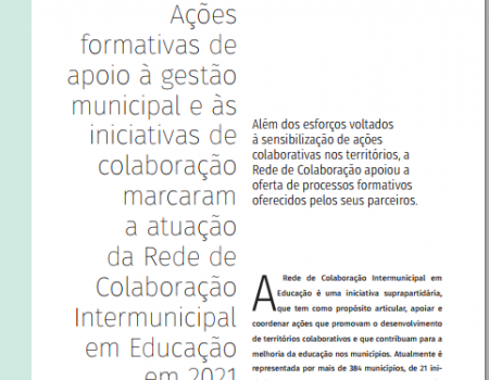 8ª edição da revista ColaborAção, do Instituto Positivo