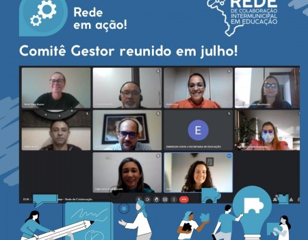 Comitê Gestor reunido em julho!