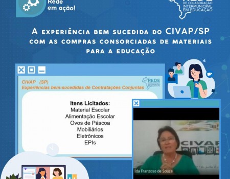 A experiência bem sucedida do CIVAP/SP com as compras consorciadas de materiais para a educação