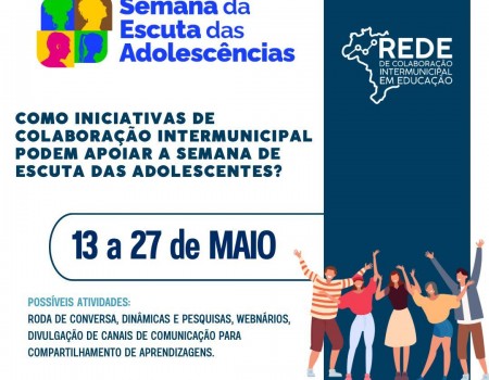 Rede de Colaboração na Semana da Escuta das Adolescências