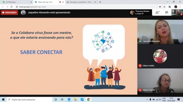 I Reunião de Líderes da Rede é realizada à distância