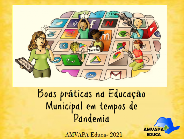 Amvapa Educa/SP publica cartilha regional com boas práticas dos professores no contexto de pandemia 