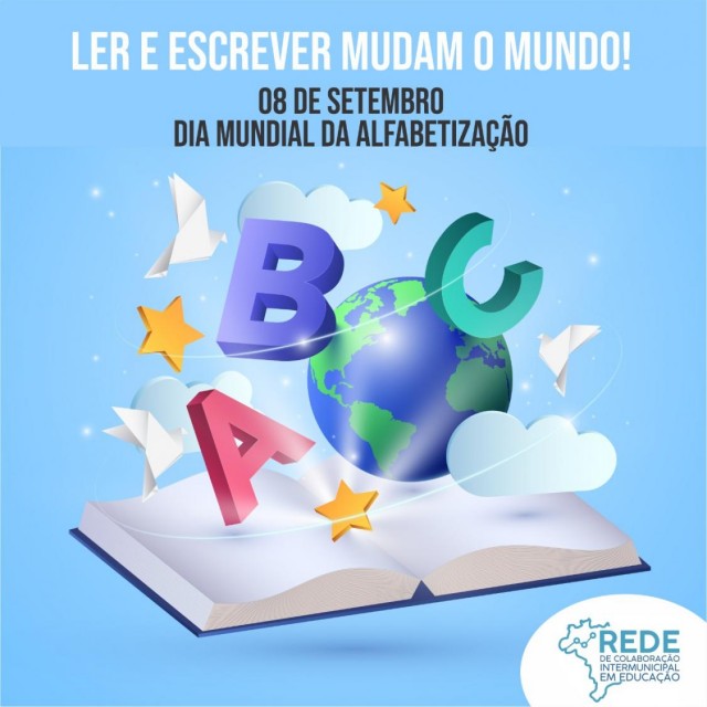 Nossa celebração ao Dia Mundial da Alfabetização!