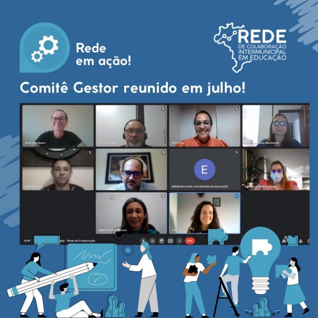 Comitê Gestor reunido em julho!