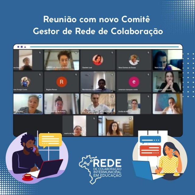 Reunião com novo Comitê Gestor da Rede de Colaboração
